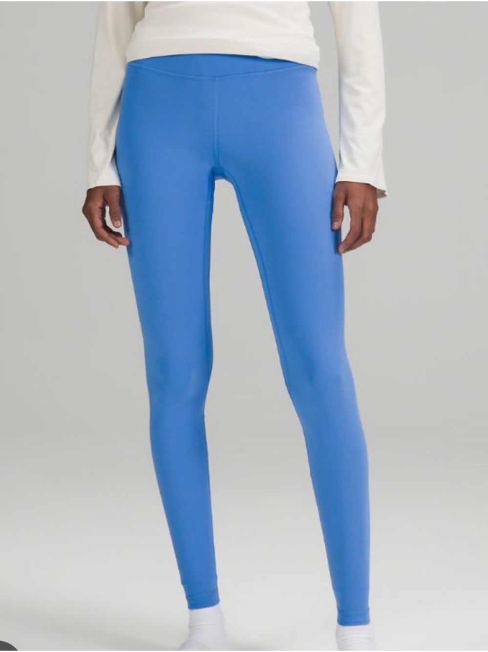 lululemon athletica Sky Blue High-Rise Leggings